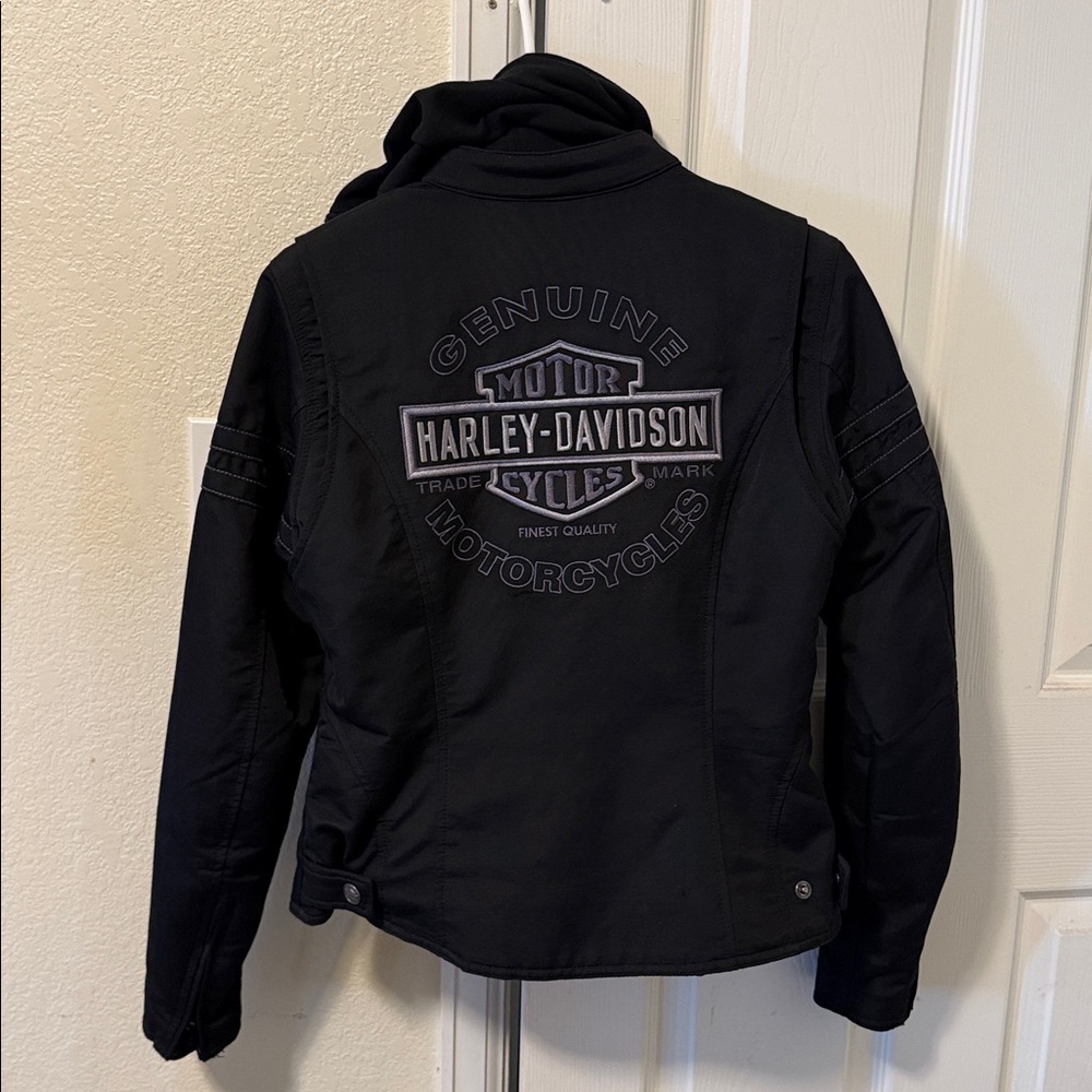 Harley-Davidson Black Riding Jacket - Picture 2 of 4